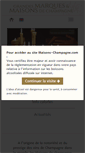 Mobile Screenshot of maisons-champagne.com